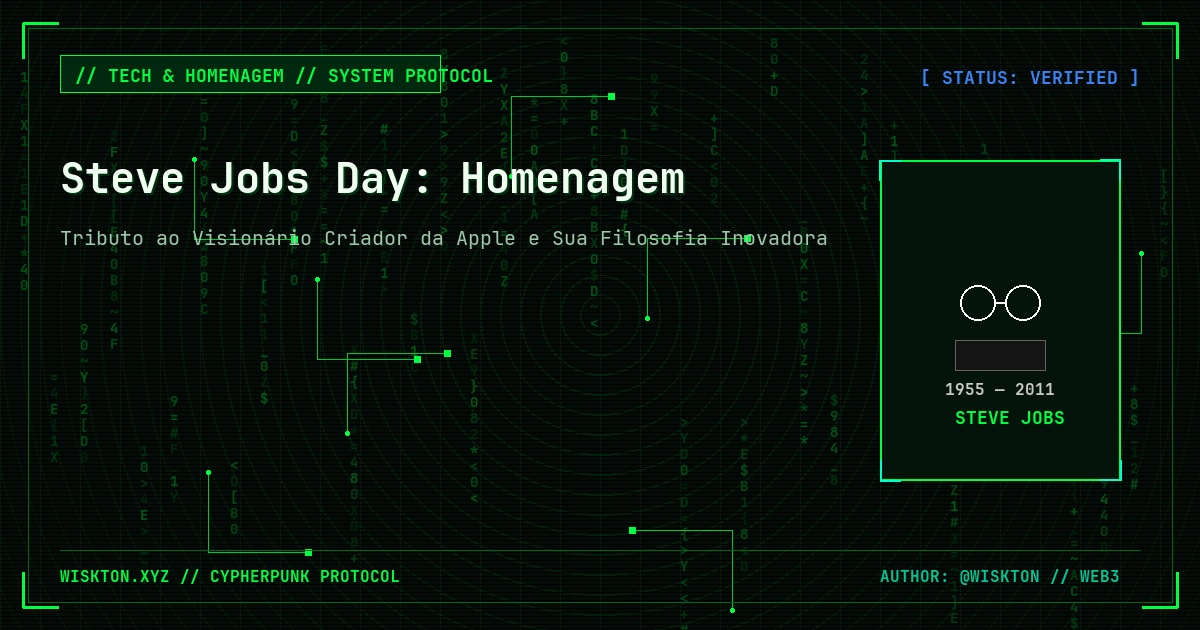 Steve Jobs Day: participe da homenagem