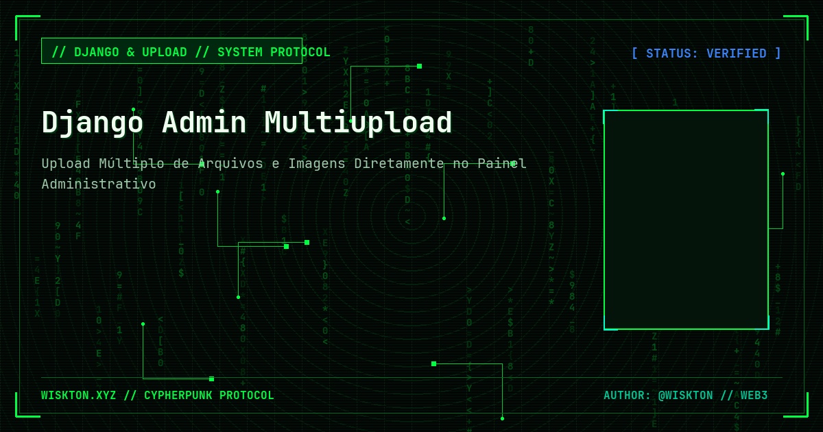 Utilizando django-admin-multiupload